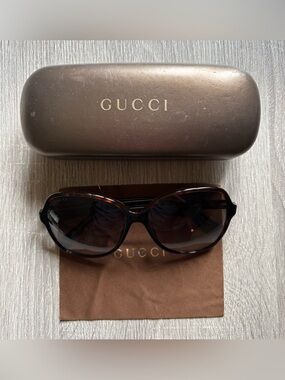 Gucci Women's Tortoiseshell Sunglasses